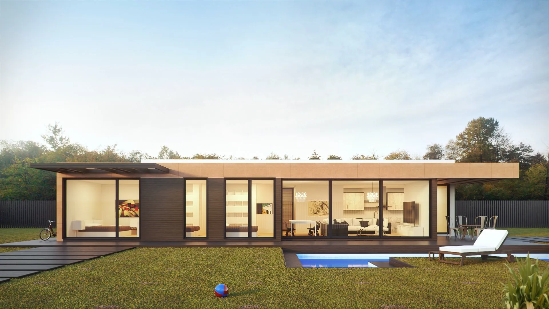 Maison contemporaine à Tananarive